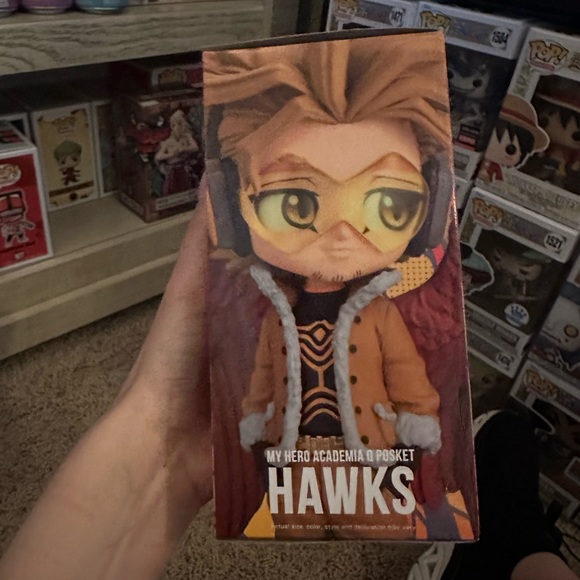 My Hero Academia Hawks Qposket Q Posket Type B Figure NEW *US SELLER* - Picture 4 of 7